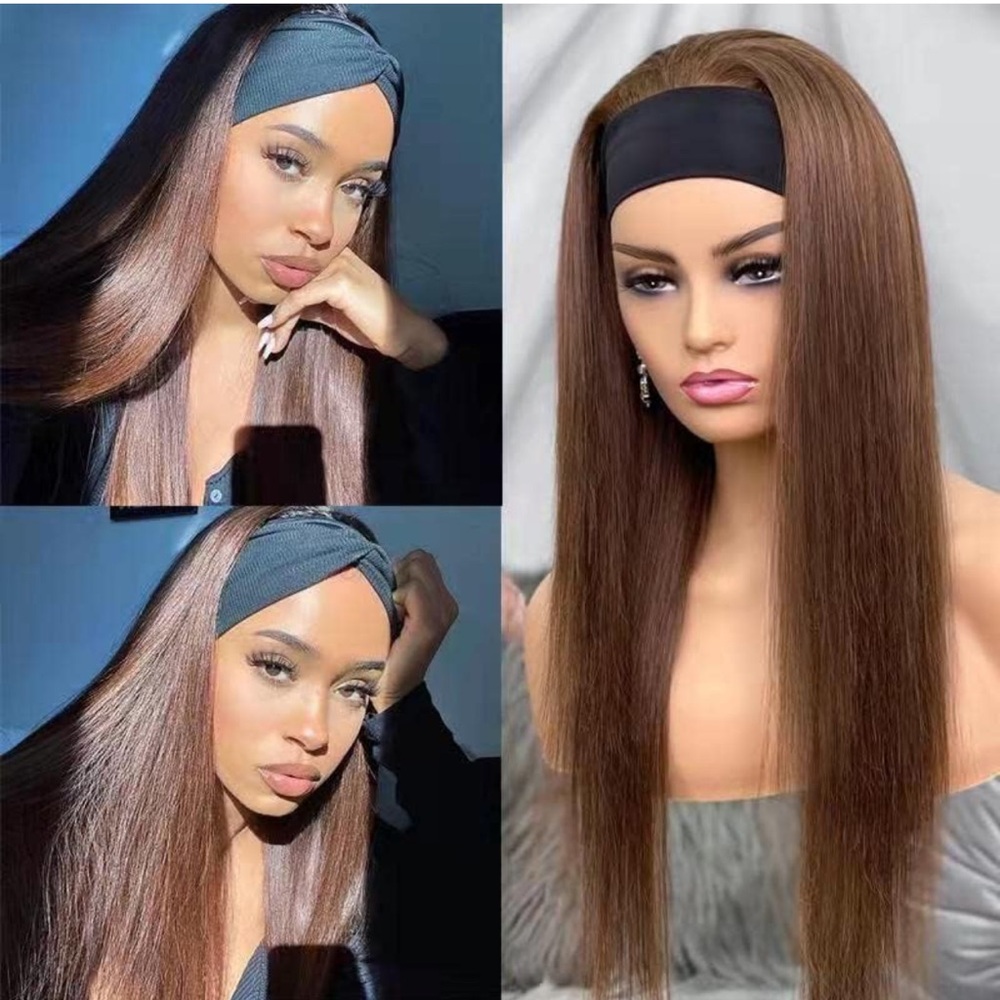 New Gorgeous Headband Wig-Synthetic